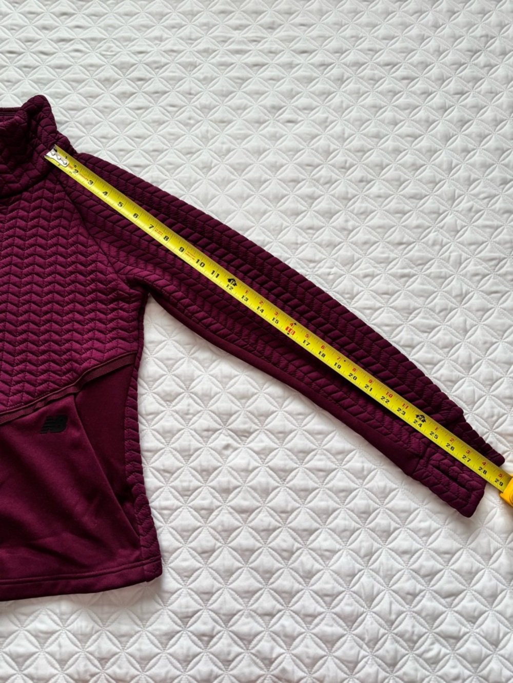 New Balance Heatloft Active Jacket Quilted Full-Zip Burgundy Size S - Picture 12 of 16